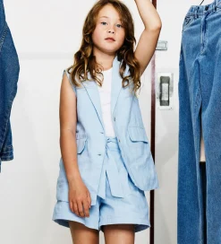 Name It Vest - NkfFalinnen - Chambray Blue