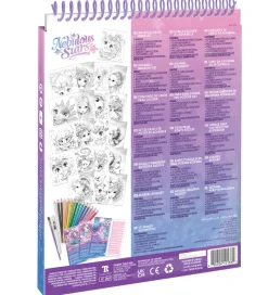 Nebulous Stars Malebog m. Tilbehør - Estrelia & Astria