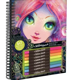 Nebulous Stars Malebog m. Tuscher - Sorte Sider - Coralia