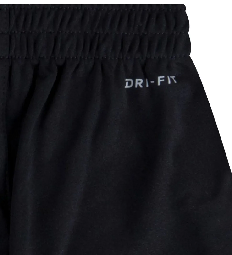 Nike Shortssæt - T-shirt/Shorts - My First Basket - Sort/Grå