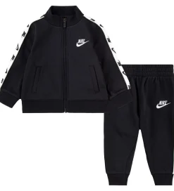 Nike Træningssæt - Cardigan/Bukser - Sort