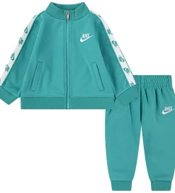 Nike Træningssæt - Cardigan/Bukser - Dusty Cactus