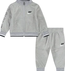 Nike Træningssæt - Cardigan/Bukser - Light Smoke Grey Heather