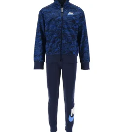 Nike Træningssæt - Cardigan/Bukser - Read - Midnight Navy