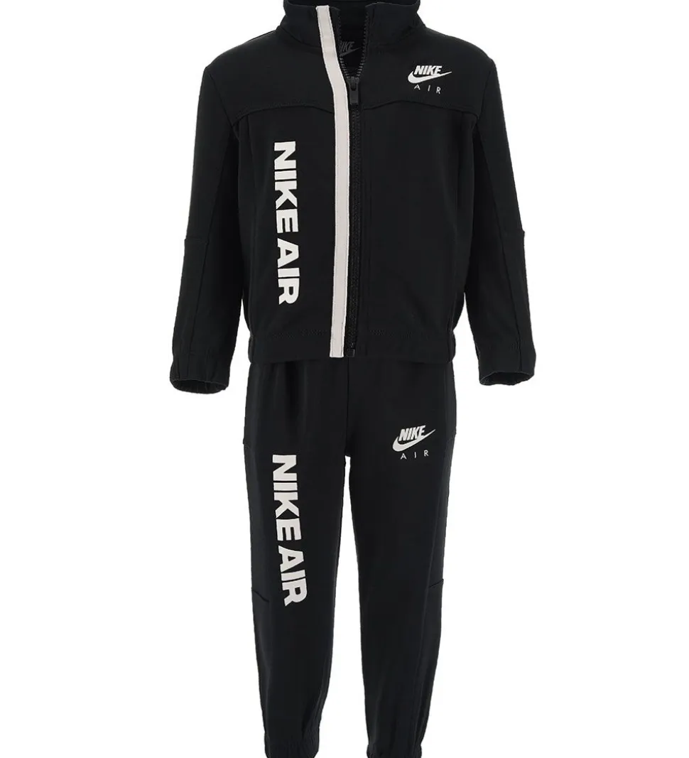 Nike Træningssæt - Cardigan/Bukser - Air - Sort