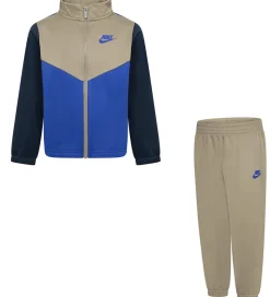 Nike Træningssæt - Khaki m. Blå/Navy