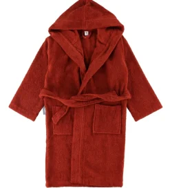 Nørgaard Madsens Badekåbe - 8 år - Dusty Rød