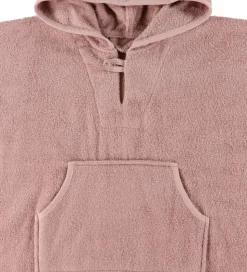 Nørgaard Madsens Badeponcho m. Hætte/Lomme - 70x50 cm - Pale Mau