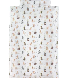 Nørgaard Madsens Sengetøj - Junior - Hvid m. Bamser i Luftballon