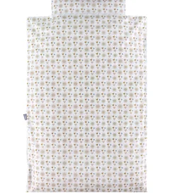 Nørgaard Madsens Sengetøj - Junior - Hvid m. Glad Sol/Hjerter