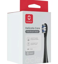 OCLEAN Tandbørste-hoveder - Delicate Care - 6-pak - Sort