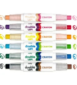 Ooly Farver - 6 stk - Double Up Crayon