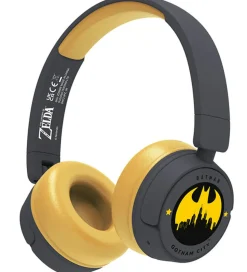 OTL Høretelefoner - Batman - On-Ear Junior - Wireless - Sort/Gul