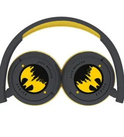 OTL Høretelefoner - Batman - On-Ear Junior - Wireless - Sort/Gul