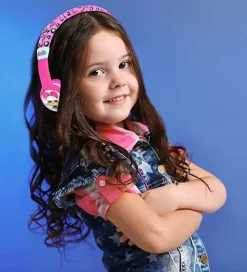 OTL Høretelefoner - LOL - On-Ear Junior - Pink/Turkis