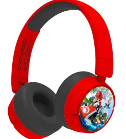 OTL Høretelefoner - Mario Kart - On-Ear Junior - Wireless - Rød