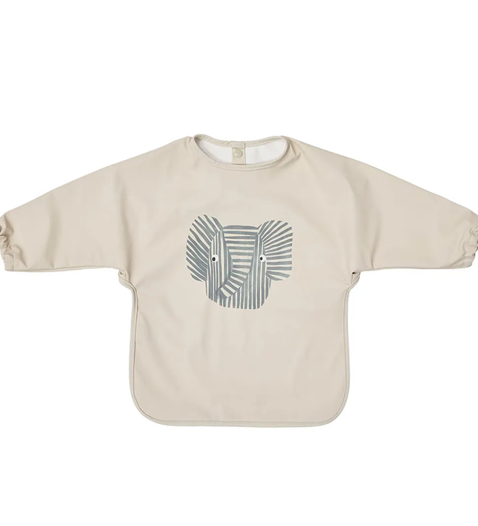 OYOY Forklæde - Erik Elephant - Beige