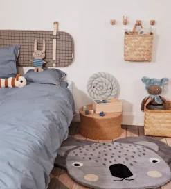 OYOY Gulvtæppe - 85x100 cm - Koala - Grå