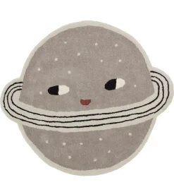 OYOY Gulvtæppe - 100x116 cm - Planet - Clay