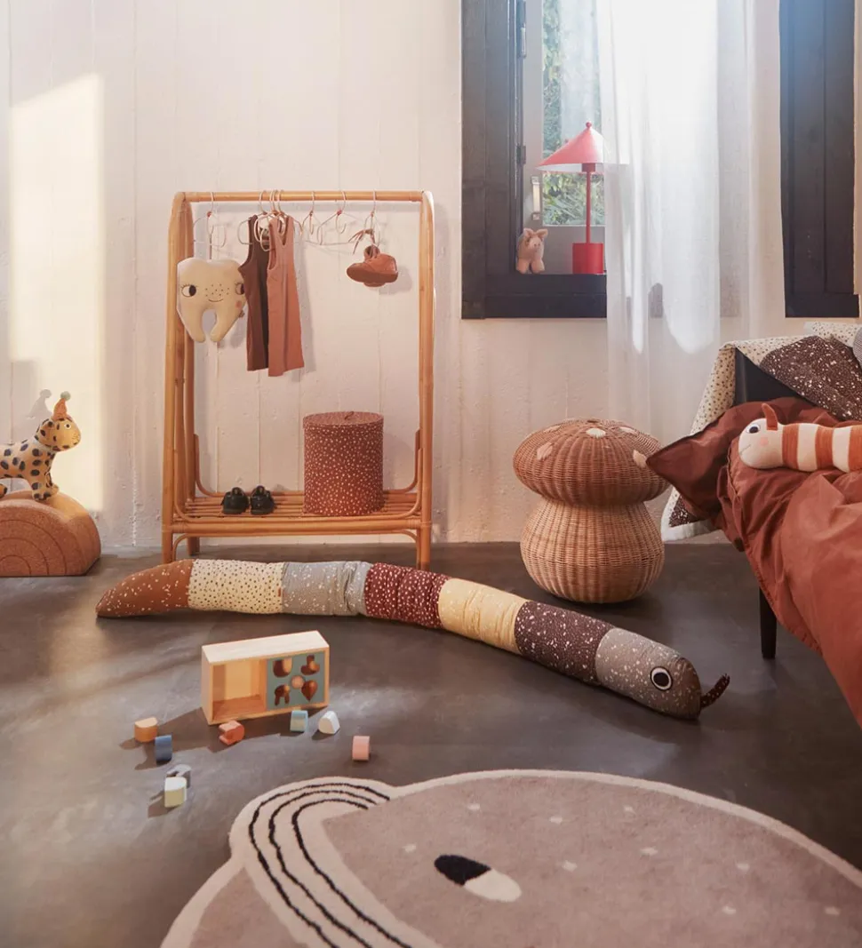 OYOY Gulvtæppe - 100x116 cm - Planet - Clay