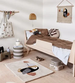 OYOY Gulvtæppe - 90x70 cm - Tukan