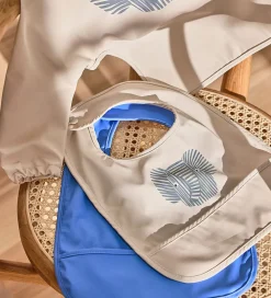 OYOY Hagesmække - 2-pak - Erik Elephant - Beige/Blue