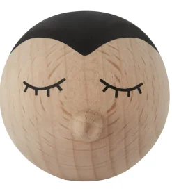 OYOY Knage - 4x4x4 cm - Mini - Penguin - Natur