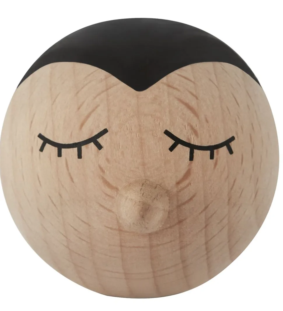 OYOY Knage - 4x4x4 cm - Mini - Penguin - Natur