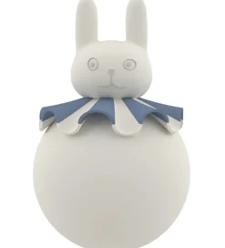 OYOY Natlampe - Kanin - 12x18,5 cm - Offwhite/Blå