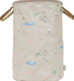 OYOY Opbevaringskurv - Deer & Duck - Large - Beige