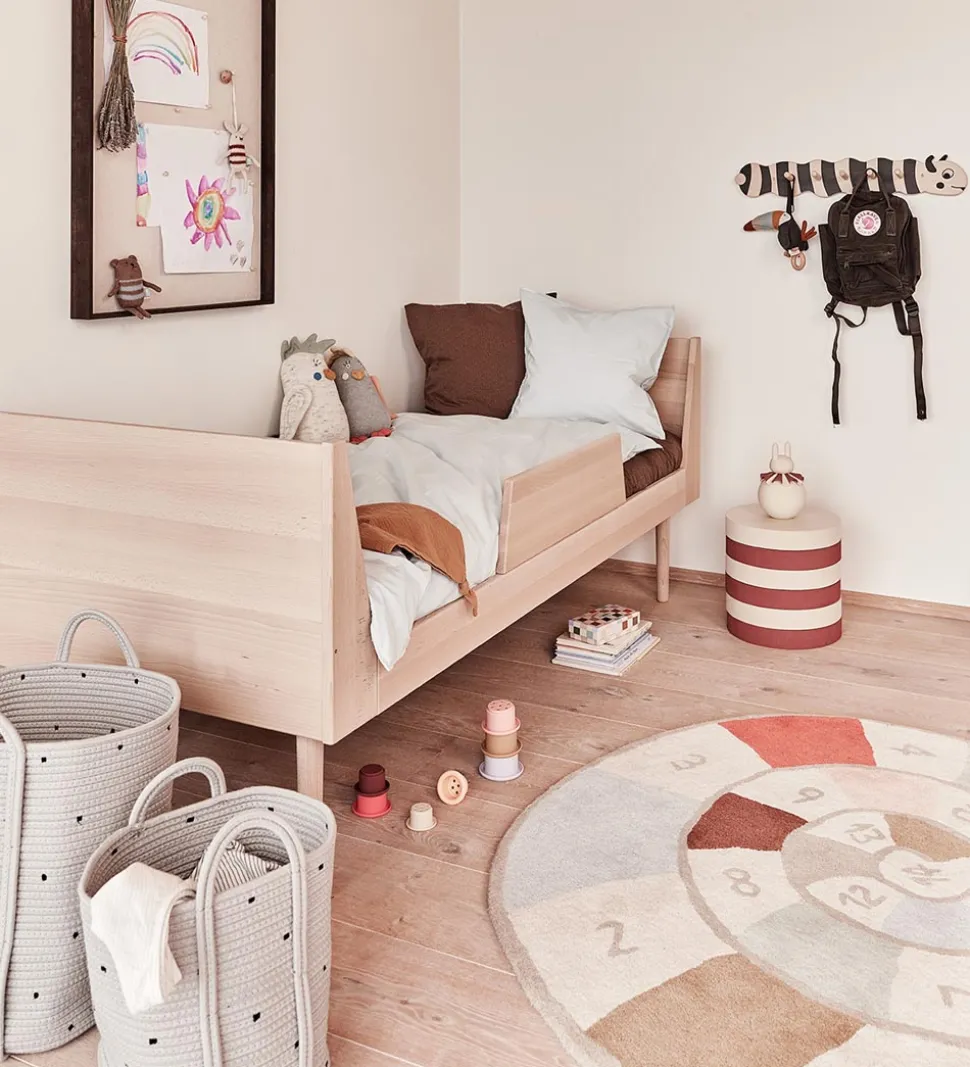 OYOY Skammel - Iro - 28x28 cm - Vanilla/Nutmeg