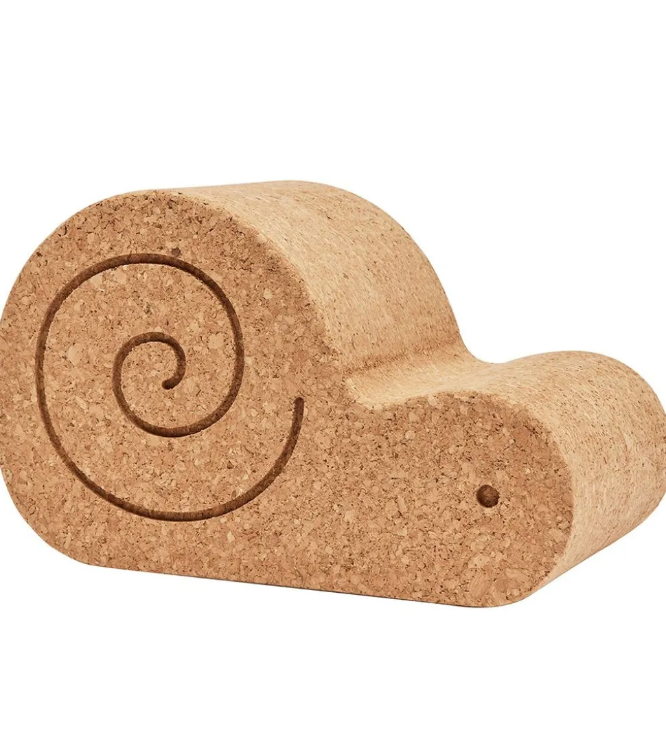 OYOY Skammel - Kork - 45x20x22 cm - Sally Snegl