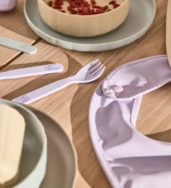 OYOY Spisesæt - Bioplast - 3 Dele - Pullo - Pale Mint/Vanilla/Ta