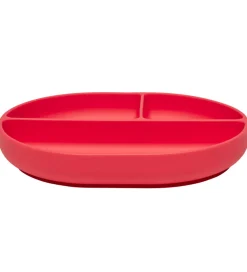 OYOY Tallerken - Enkei Suction - Silikone - Cherry Red