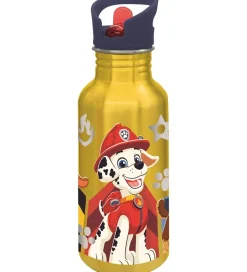 Paw Patrol Drikkedunk - 545 ml - Aluminum - Gul/Blå