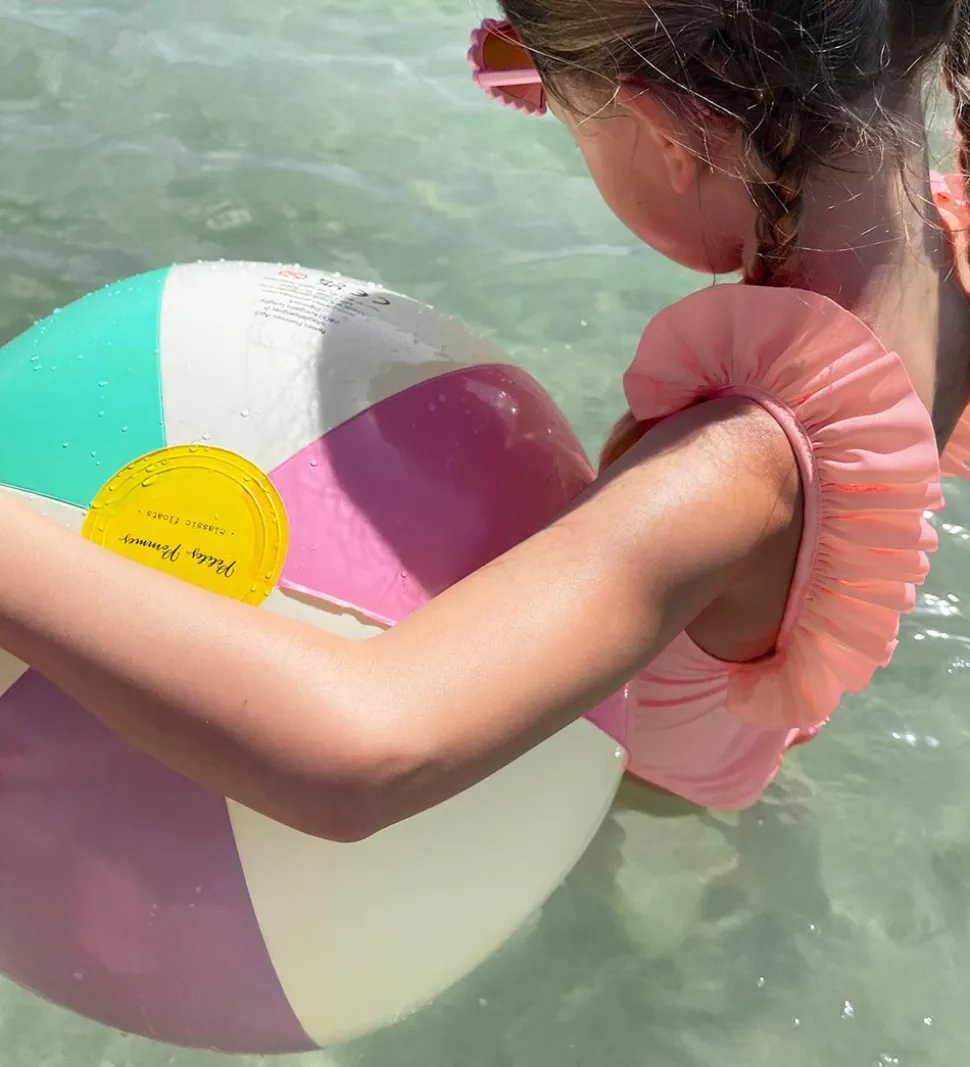 Petites Pommes Badebold - 45 cm - Otto - Menthe/Violet/Pink