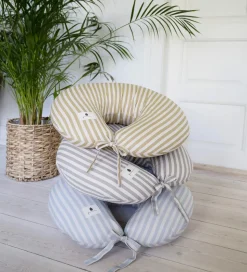 Pine Cone Ammepude - Kapok - Nora - Mustard Stripe