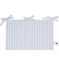 Pine Cone Sengelomme - 24x39 cm - Vida - Blue Blossom Stripe