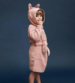 Pippi Baby Badekåbe - Misty Rose m. Ræv