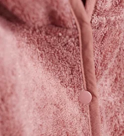 Pippi Baby Badekåbe - Old Rose m. Ører