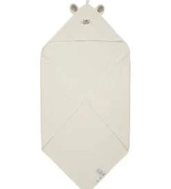 Pippi Babyhåndklæde - 83 x 83 cm - Egret
