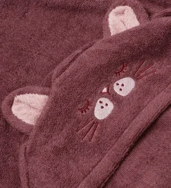 Pippi Babyhåndklæde - 70x120 cm - Old Rose