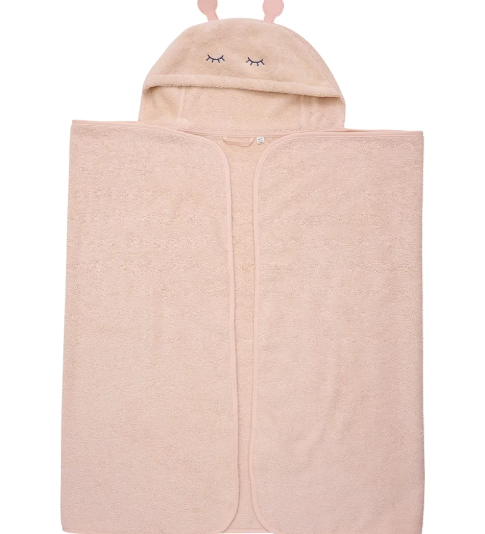 Pippi Babyhåndklæde - 70x120 cm - Rose Dust