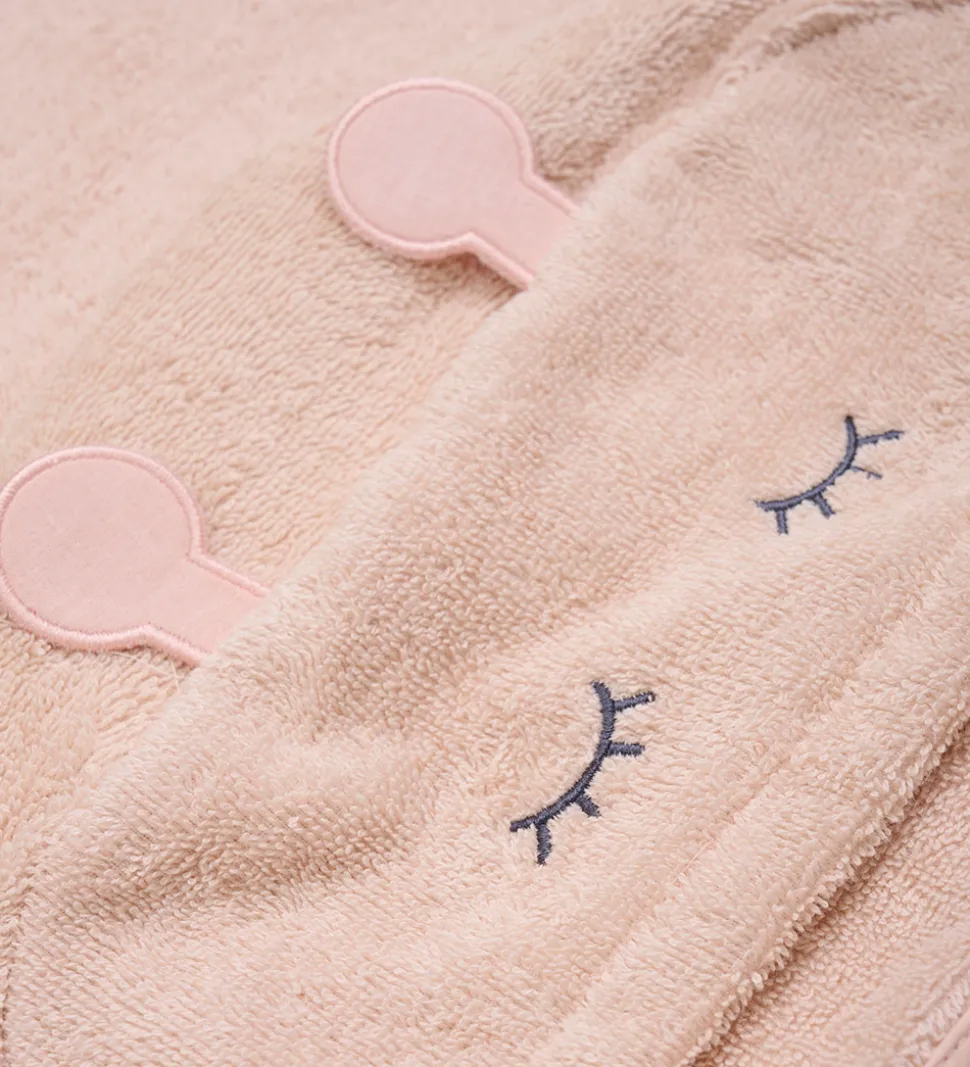 Pippi Babyhåndklæde - 70x120 cm - Rose Dust