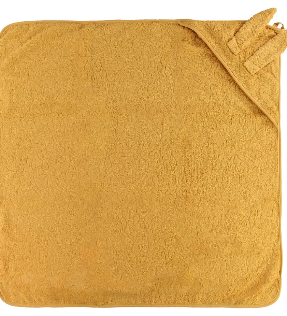 Pippi Babyhåndklæde - 83x83 cm - Mineral Yellow