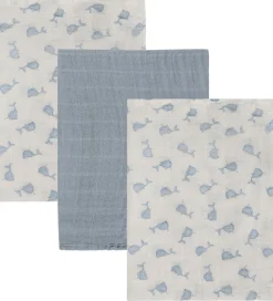 Pippi Stofbleer - Noos - Musselin - 3-pak - 65x65 cm - Ashley Bl