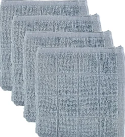 Pippi Vaskeklude - 4-pak - Lyseblå