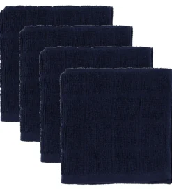 Pippi Vaskeklude - 4-pak - Mørk Navy