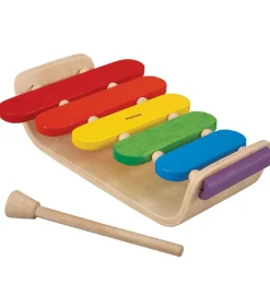 PlanToys Oval Xylofon - Multifarvet