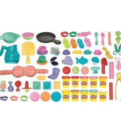 Play-Doh Modellervoks - 50 Dele - Brunch Time Playset